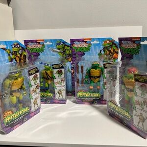 Teenage Mutant Ninja Turtles Mutations Action Figure - Green (Set of 4)